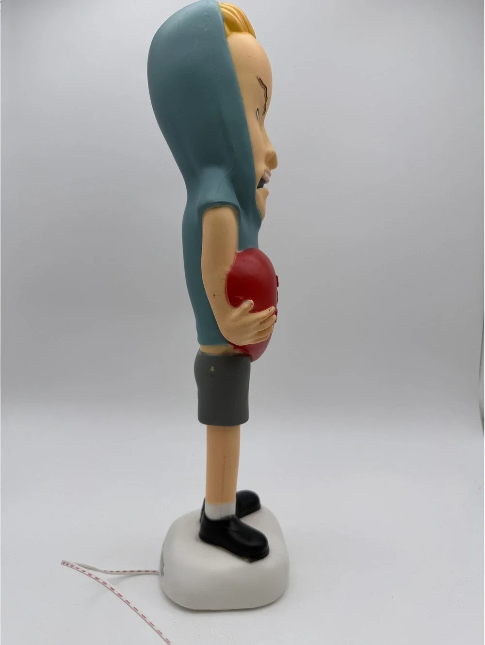 Beavis Holding Valentine Heart Lamp - I Need T.P. for My Valentine